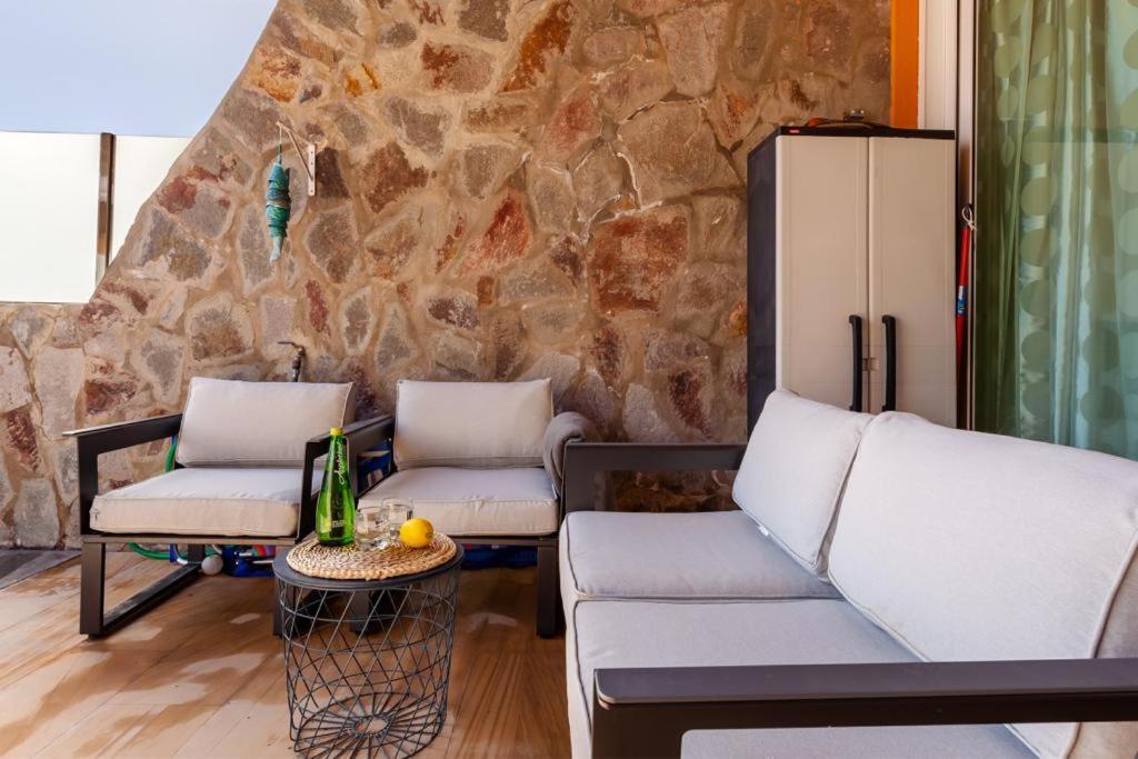 Luxurioesen Apartment Am Meer Golfplatz, Strand プラヤ・デル・クーラ エクステリア 写真